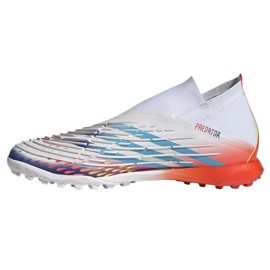 Scarpe da calcio Adidas Predator Edge.1 Tf M GZ6101 multicolore bianca 1