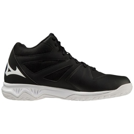 Scarpe da pallavolo Mizuno Thunder Blade 3 Mid V1GA217501 nero nero 1