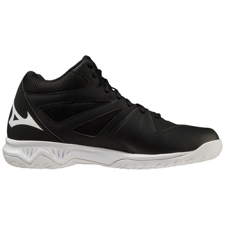 Scarpe da pallavolo Mizuno Thunder Blade 3 Mid V1GA217501 nero nero 1