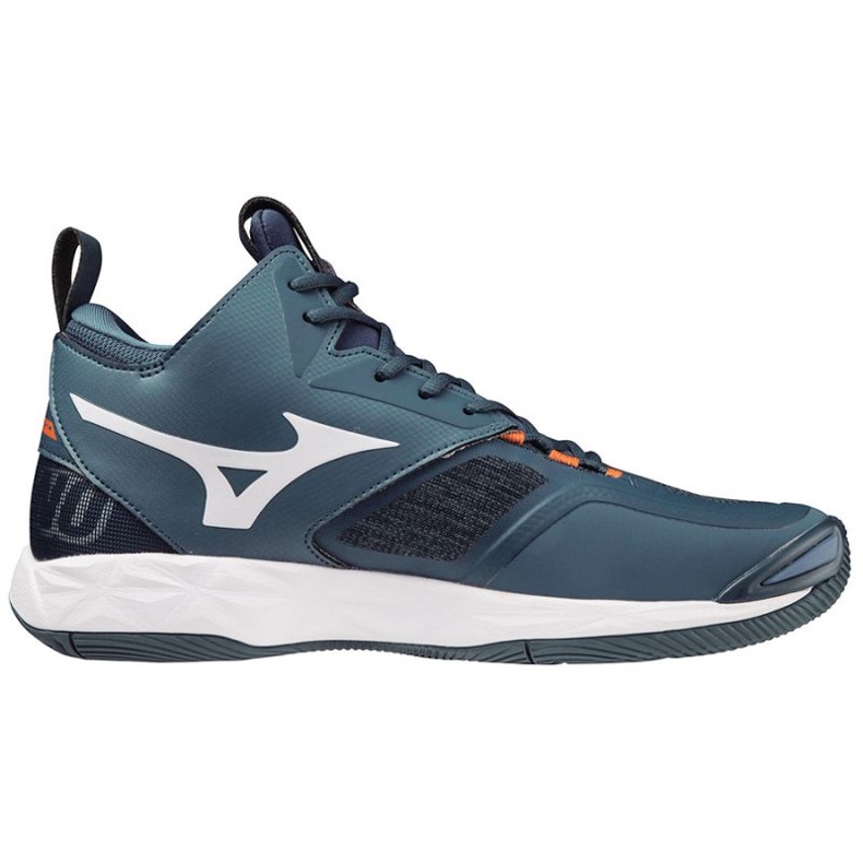 Scarpe da pallavolo Mizuno Wave Momentum 2 Mid V1GA211721 blu blu 1