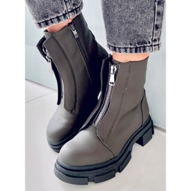 BM Stivali militari Kobra Army Green verde 1