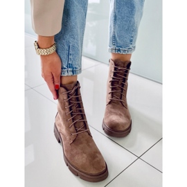 BM Turner Khaki allacciato i lavoratori marrone 2