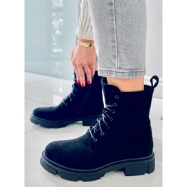 BM Turner Black allacciate nero 1