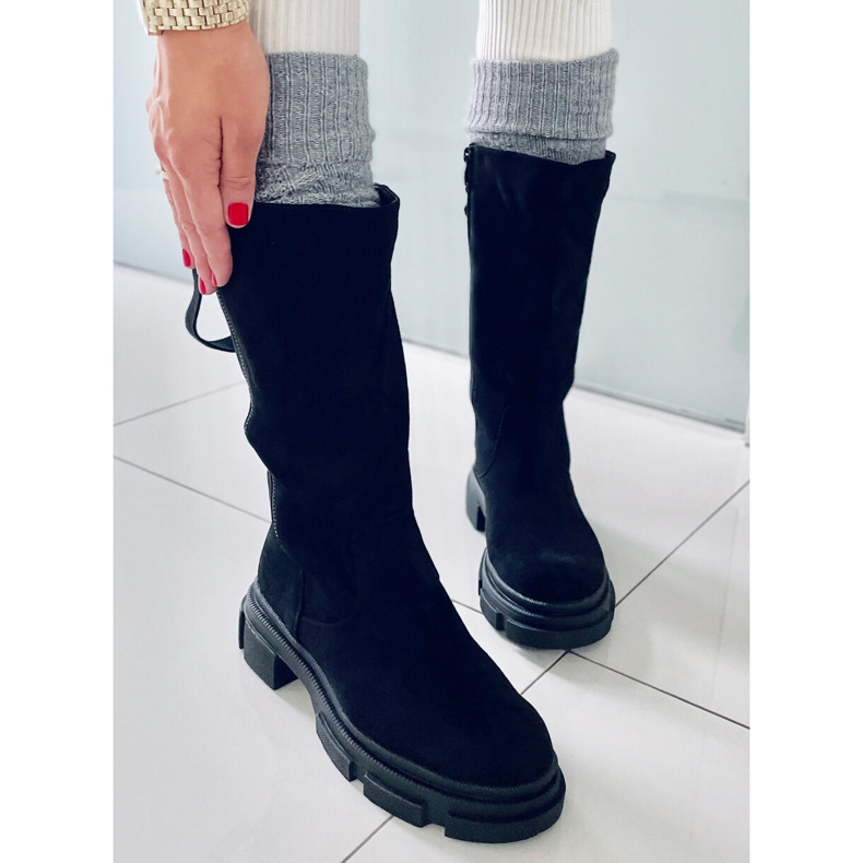 BM Stivali piatti da donna Slade Black nero 2