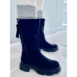 BM Stivali piatti da donna Slade Black nero 1
