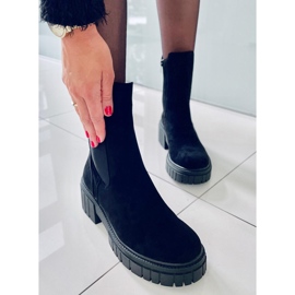 Stivaletti Chelsea con tomaia alta Colbie Black nero 2