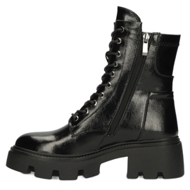 Stivali isolati da donna Shiny Filippo DBT4095 Black nero 2