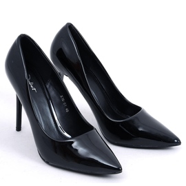 PA1 Tacchi alti da donna laccati Rutina Black nero 1