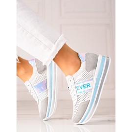 Filippo Scarpe sportive in pelle Ever bianco 2