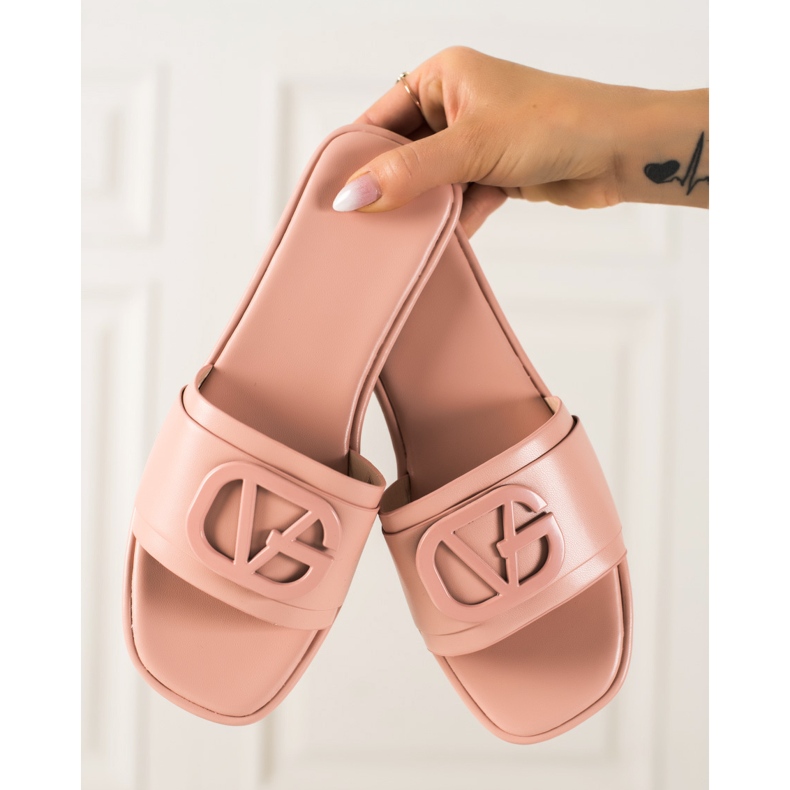 SHELOVET Infradito rosa 1