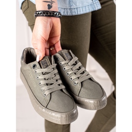 Sneakers da donna Big Star JJ274078 verde 1