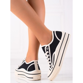 SHELOVET Scarpe Da Ginnastica Sulla Piattaforma nero 1
