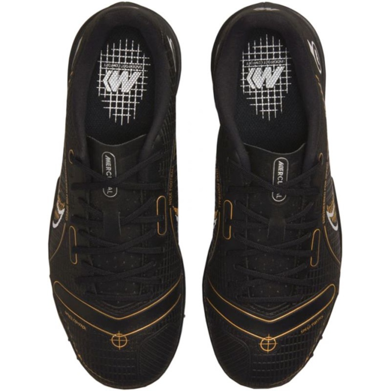 Scarpe da calcio Nike Mercurial Vapor 14 Academy Tf Jr DJ2863 007 nero nero 1