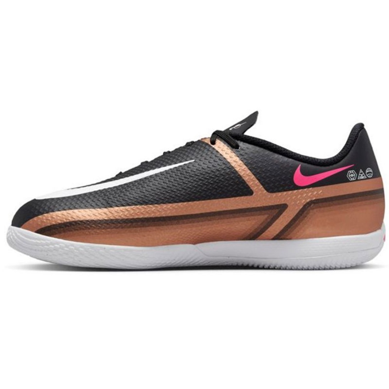 Scarpe da calcio Nike Phantom GT2 Academy Qatar Ic Jr DR6059 810 marrone nero nero 1
