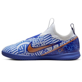 Scarpe da calcio Nike Zoom Mercurial Vapor 15 Academy CR7 Ic Jr DV8189 182 blu blu 1