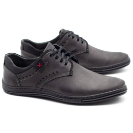 Polbut Scarpe da uomo casual grigie 402 grigio 2
