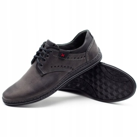 Polbut Scarpe da uomo casual grigie 402 grigio 3