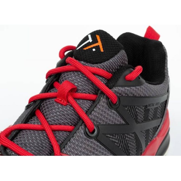 Scarpe antinfortunistiche da lavoro Regatta Tt Mortify Trainer Trk129 Rosso nero grigio 1