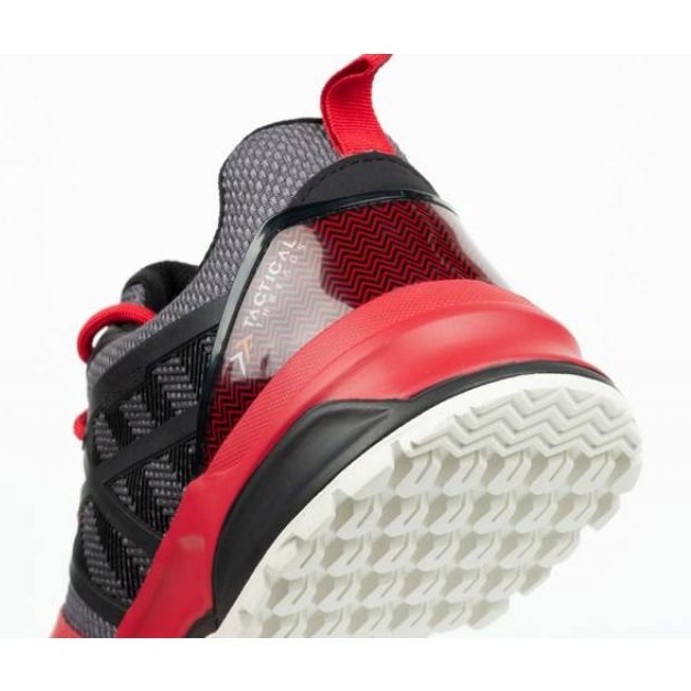 Scarpe antinfortunistiche da lavoro Regatta Tt Mortify Trainer Trk129 Rosso nero grigio 6