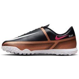 Scarpe da calcio Nike Phantom GT2 Club Qatar Tf Jr DR6064 810 marrone, nero beige e marroni 1