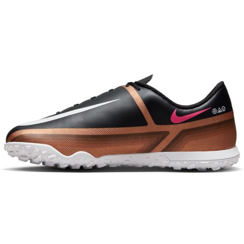 Scarpe da calcio Nike Phantom GT2 Club Qatar Tf Jr DR6064 810 marrone, nero beige e marroni 1