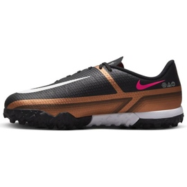 Scarpe da calcio Nike Phantom GT2 Academy Qatar Tf Jr DR6062 810 marrone nero beige e marroni 1