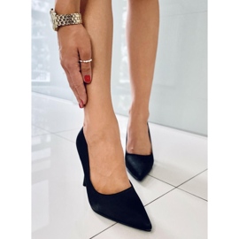 PA1 Décolleté con tacco unico di Lesley Black nero 1