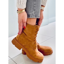 PA1 Zoe Camel lavoratrici allacciate beige 2