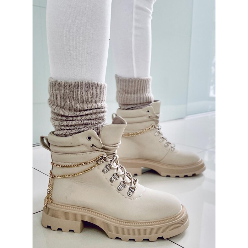 PA1 Stivali Trapper Beige Hudson 1