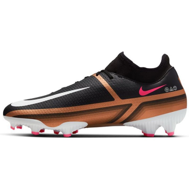 Scarpe da calcio Nike Phantom GT2 Academy Dynamic FG/MG M DR5960 810 marrone nero beige e marroni 1