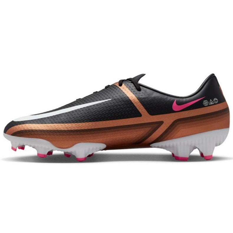 Scarpe da calcio Nike Phantom GT2 Academy Qatar Dynamic Fit FG/MG M DR5961 810 marrone nero beige e marroni 1