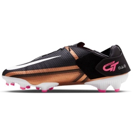 Scarpe da calcio Nike Phantom GT2 Academy Qatar FlyEase Fit FG/MG M DR5962 810 marrone nero beige e marroni 1