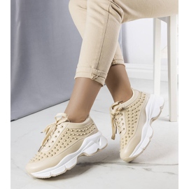 BM Sneakers beige da donna Suzeta 1