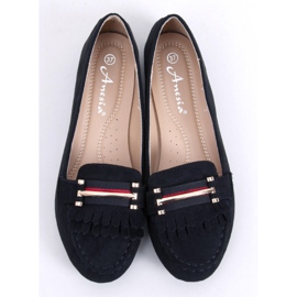 Mocassini da donna neri 88-381 Black nero 1