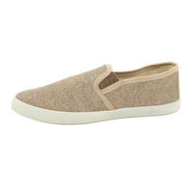 Sabatina Sneaker slip-on DMC-15 color oro d'oro 1