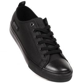 Sneakers da uomo in ecopelle nera Big Star KK174009 nero 1