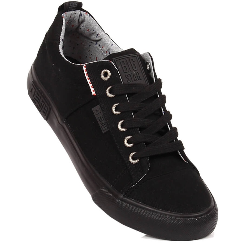 Sneakers basse nere Big Star KK274004 nero 1