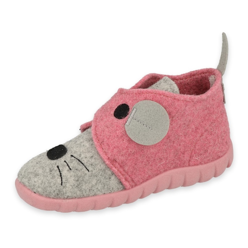 Scarpe per bambini Befado 526P104 rosa grigio 1