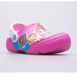 Ciabatte Crocs Fun Lab Paw Patrol Clog Jr 206276-6QQ rosa multicolore 1