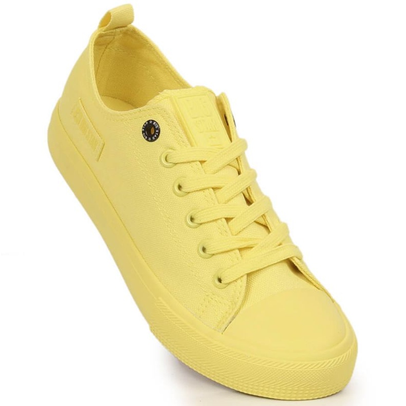 Scarpe, sneakers Big Star W LL274026 INT1819B giallo 1