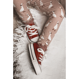 Sneakers classiche da bambino rosse Filemon rosso 1