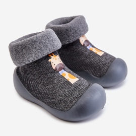 BEFADO S.A. Pantofole per bambini Niechodki Befado 002P024 Grigio 1