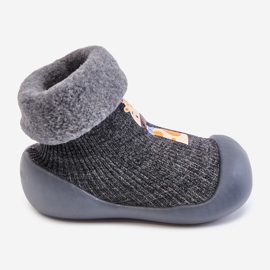 BEFADO S.A. Pantofole per bambini Niechodki Befado 002P024 Grigio 2
