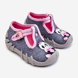 BEFADO S.A. Scarpe Pantofole Befado Pandy 110P470 Grigio-Rosa 1