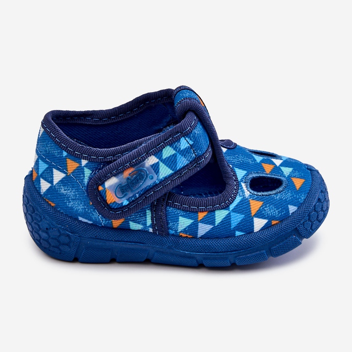 BEFADO S.A. Scarpe Pantofole Befado Triangoli 533P023 Blu 2