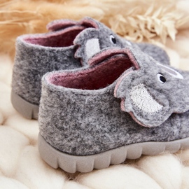 BEFADO S.A. Pantofole per bambini Befado Koala 620P001 Grigio 2