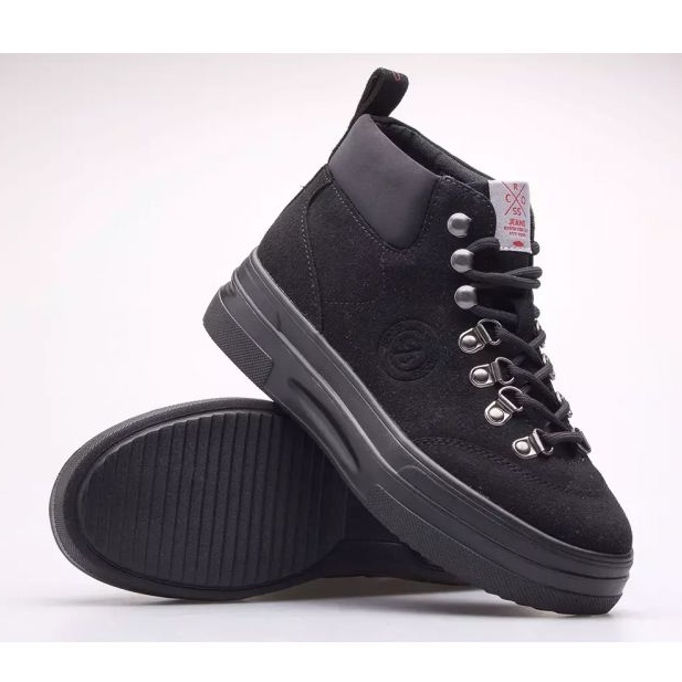 Scarpe Cross Jeans KK2R4074C nero 1