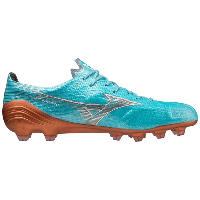 Scarpe da calcio Mizuno Morelia Alpha Japan Md M P1GA236025 blu blu 1