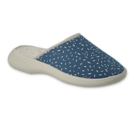 Scarpe da donna colorate Befado 019D129 blu 1