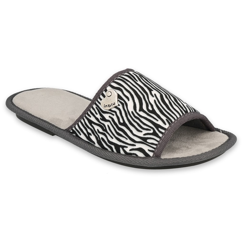 Befado Scarpe da donna Inblu 155D120 bianca nero 1